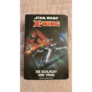 Star Wars X Wing Miniatures Game Scenario Pack Battle Of Yavin GERMAN LANGUAGE